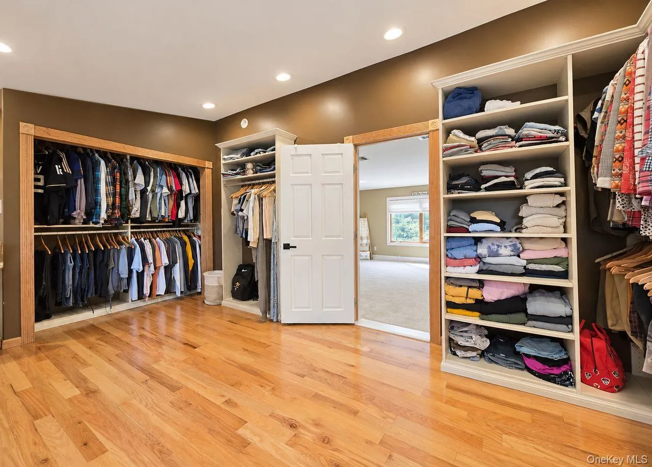 primary closet upstairs primary closet upstairs