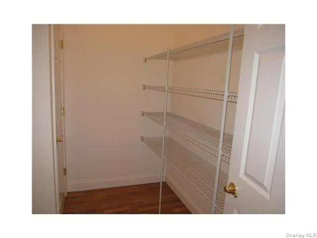 Large storage closet on main living level Large storage closet on main living level