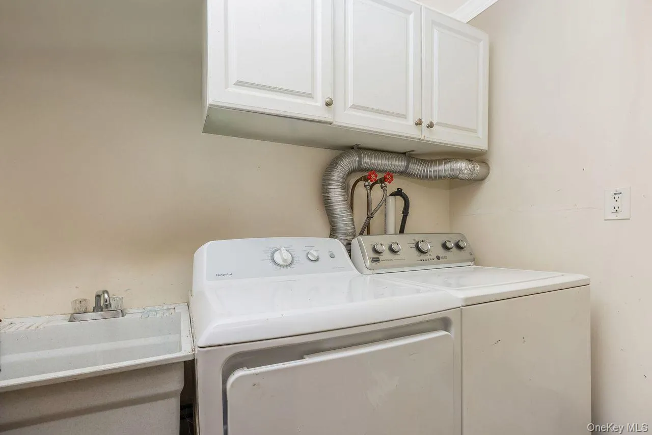 Laundry room off kitchen Laundry room off kitchen