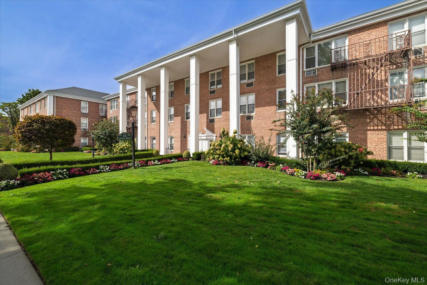 Front of Structure, Beautiful Landscaped Building Front of Structure, Beautiful Landscaped Building