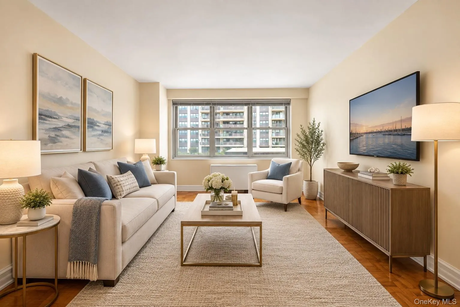 Staged Living Room Staged Living Room