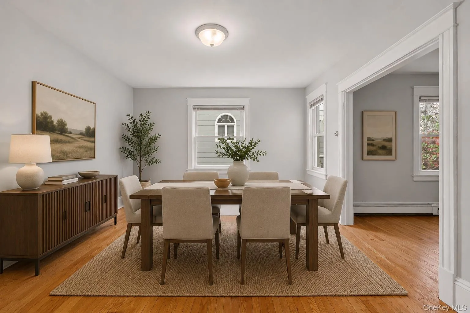 Virtually Staged Dining Room Virtually Staged Dining Room