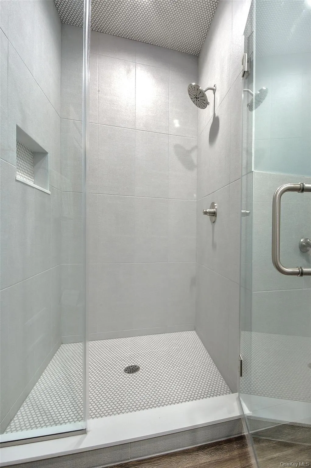 Main / Hallway bath with walk-in shower Main / Hallway bath with walk-in shower