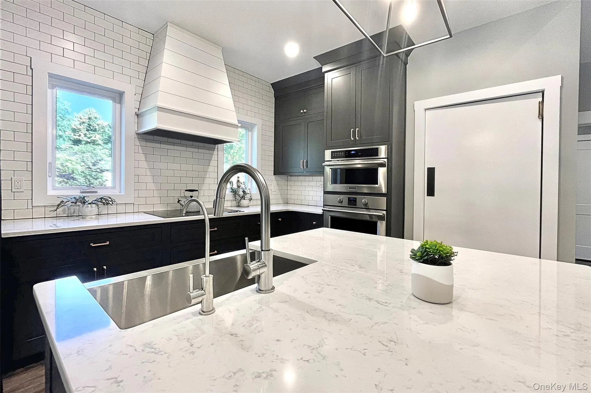 Walk-in pantry with swing door! Walk-in pantry with swing door!