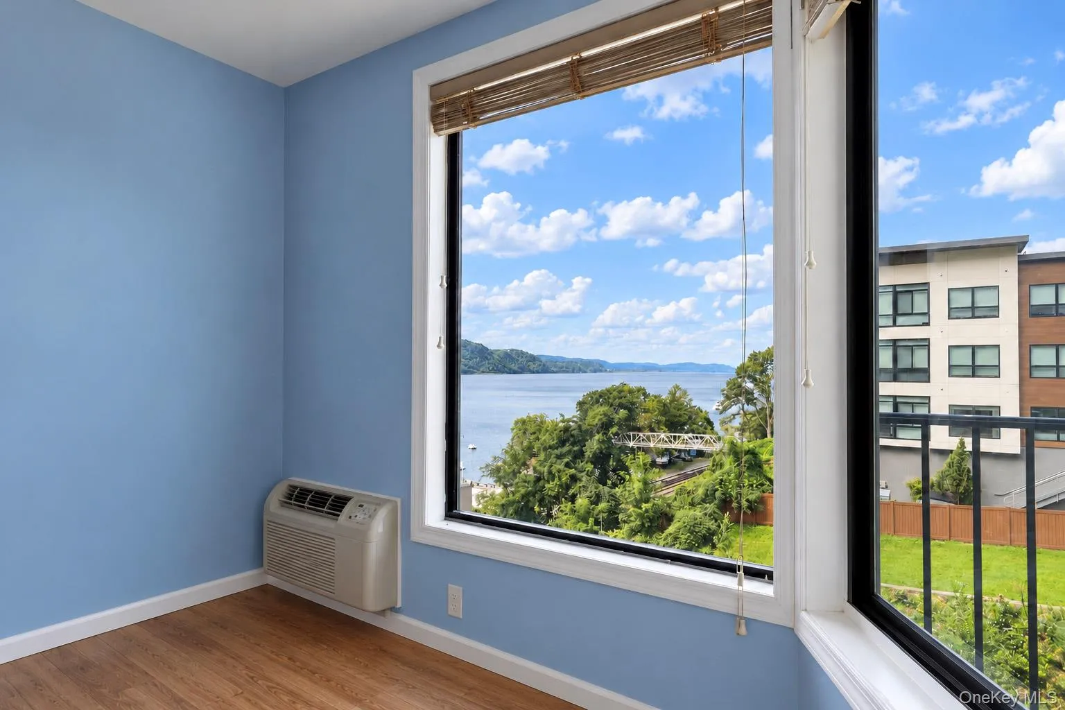 Hudson River View from Bedroom Oversized Window Hudson River View from Bedroom Oversized Window