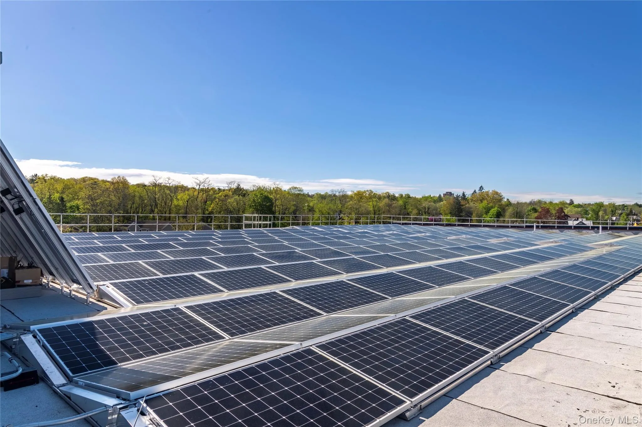 Building-owned solar photovoltaic system. Building-owned solar photovoltaic system.