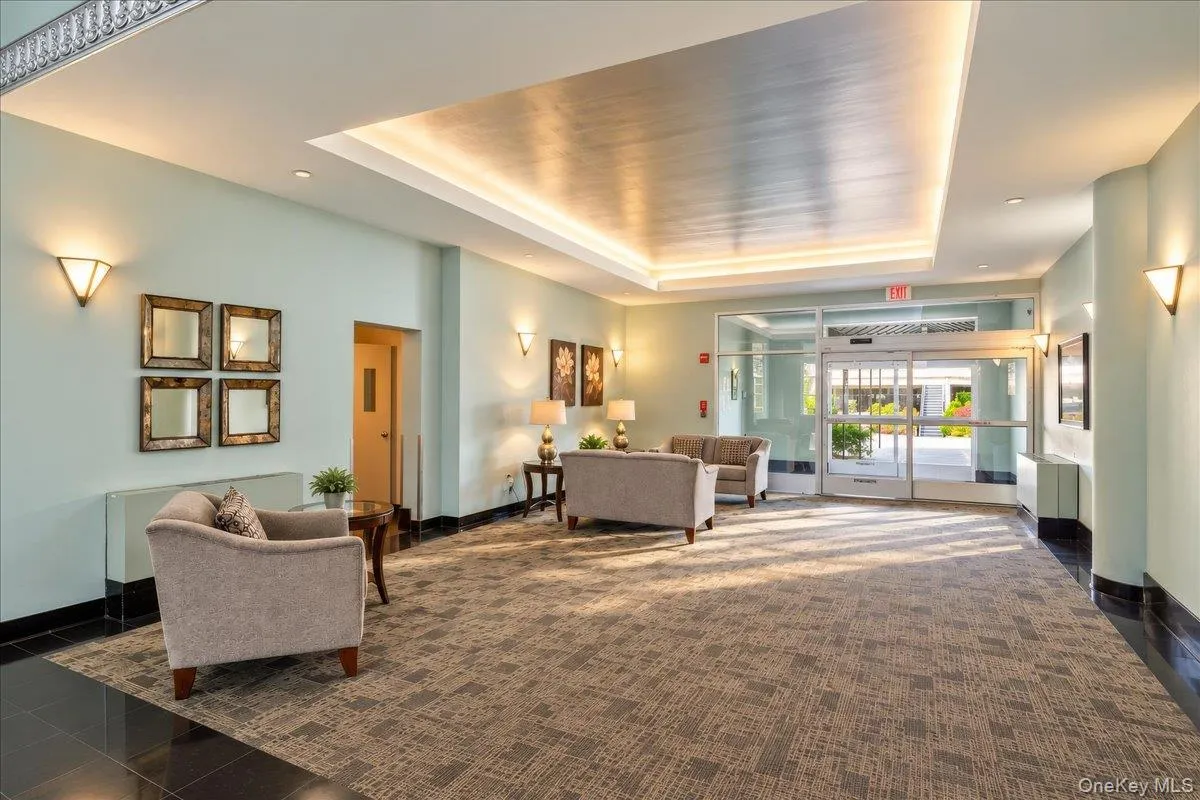 Reception with seating Reception with seating