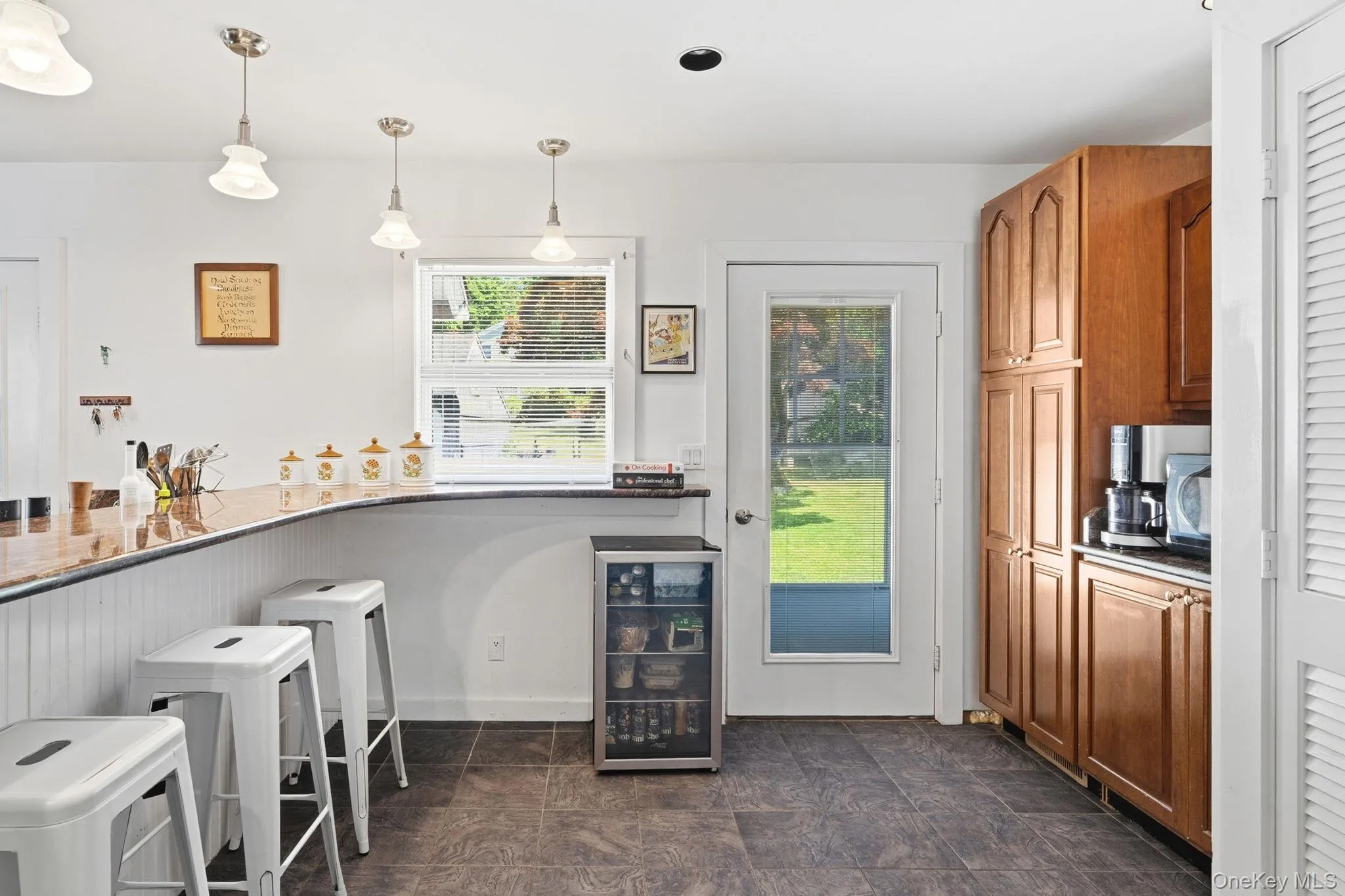 The perfect perch for morning coffee or conversation The perfect perch for morning coffee or conversation
