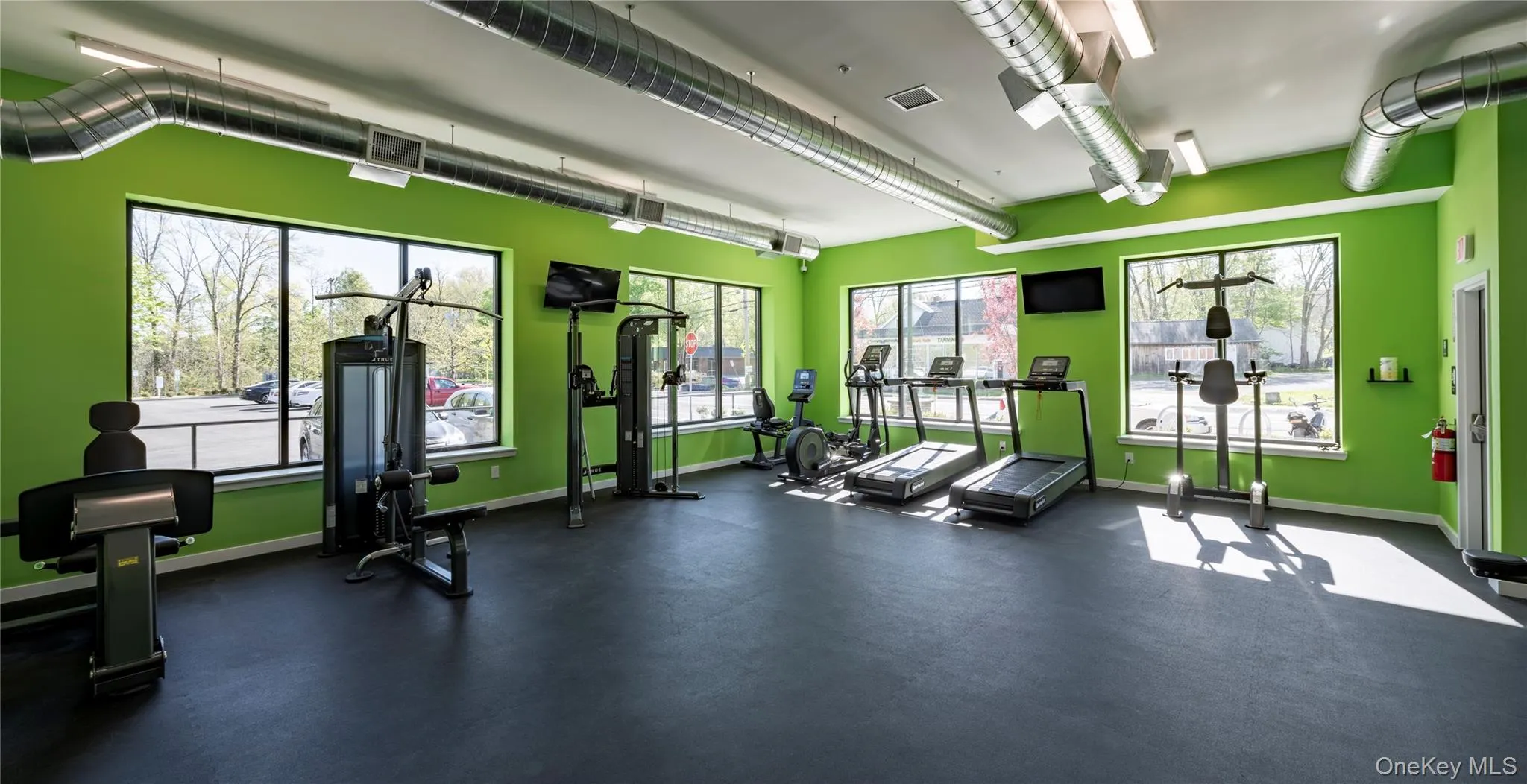 Resident fitness center. Resident fitness center.