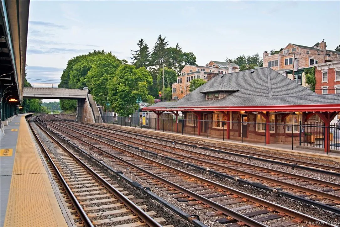 Irvington Train station. 40 mins to Grand Central. Irvington Train station. 40 mins to Grand Central.