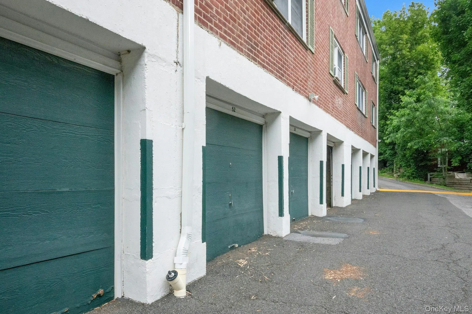 Garage Parking with Storage Space and Shelving. Garage Parking with Storage Space and Shelving.