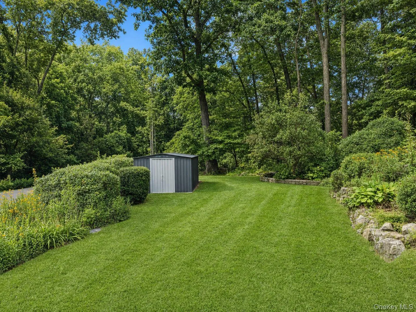 Side yard w/shed Side yard w/shed