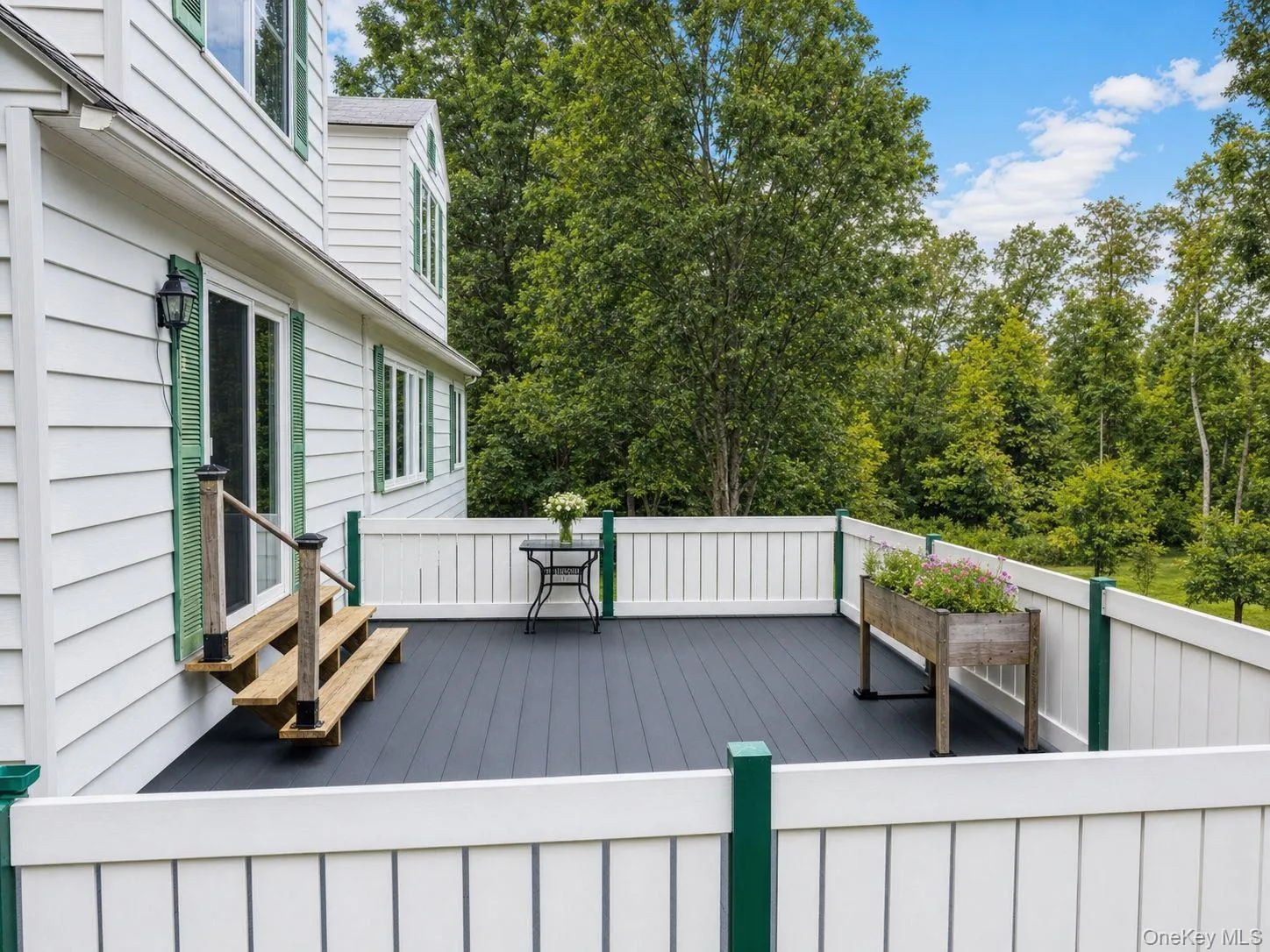 Deck off Family Room Deck off Family Room