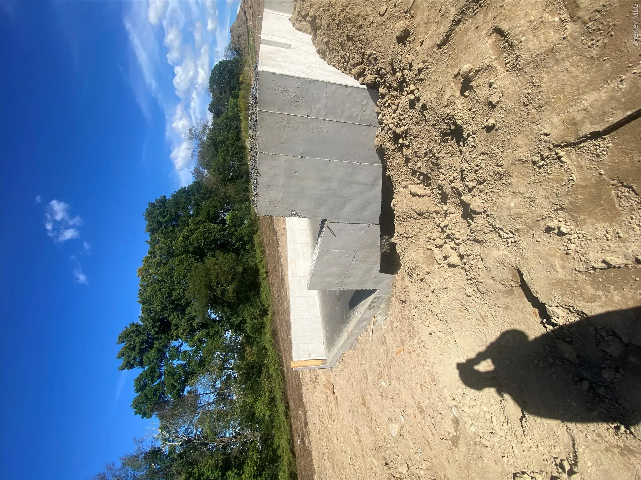 Poured Concrete Foundation Recently Completed Poured Concrete Foundation Recently Completed
