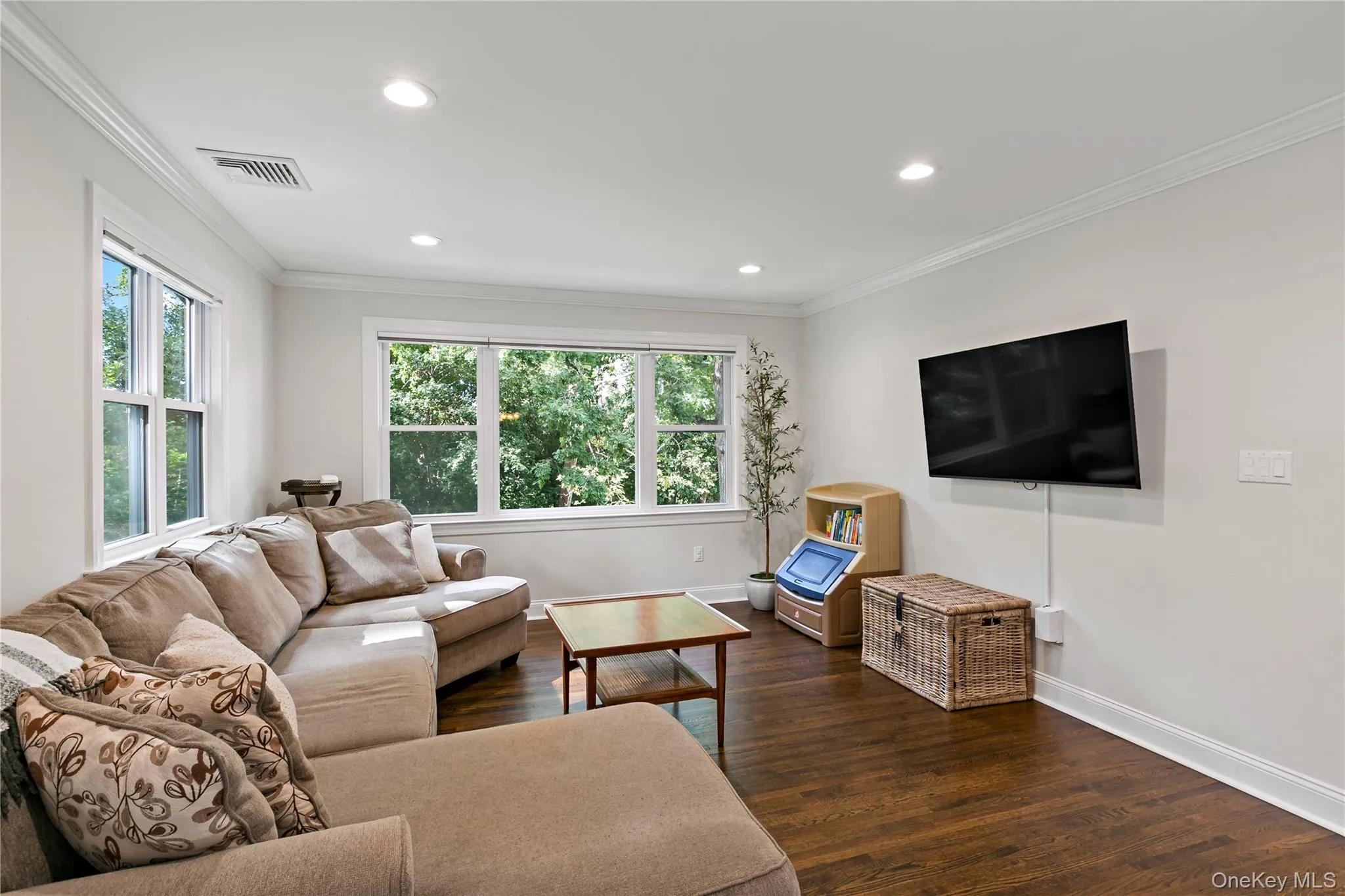 Living Room with lots of natural light Living Room with lots of natural light