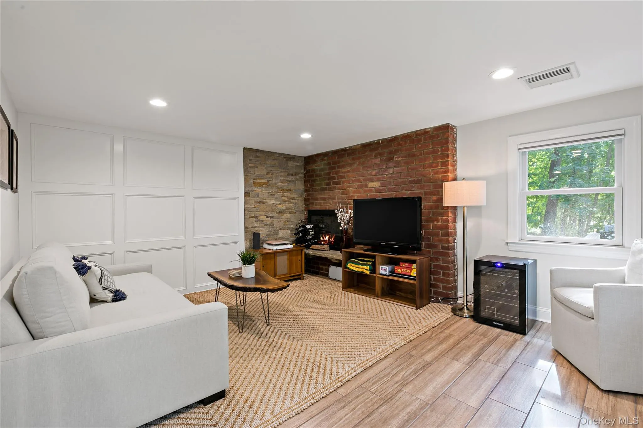 Family Room with fireplace Family Room with fireplace