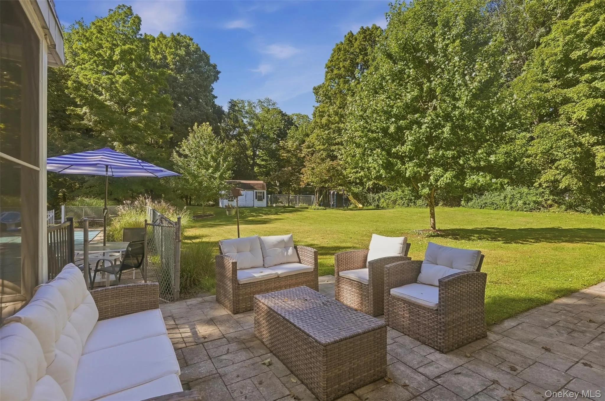 Outdoor patio space Outdoor patio space