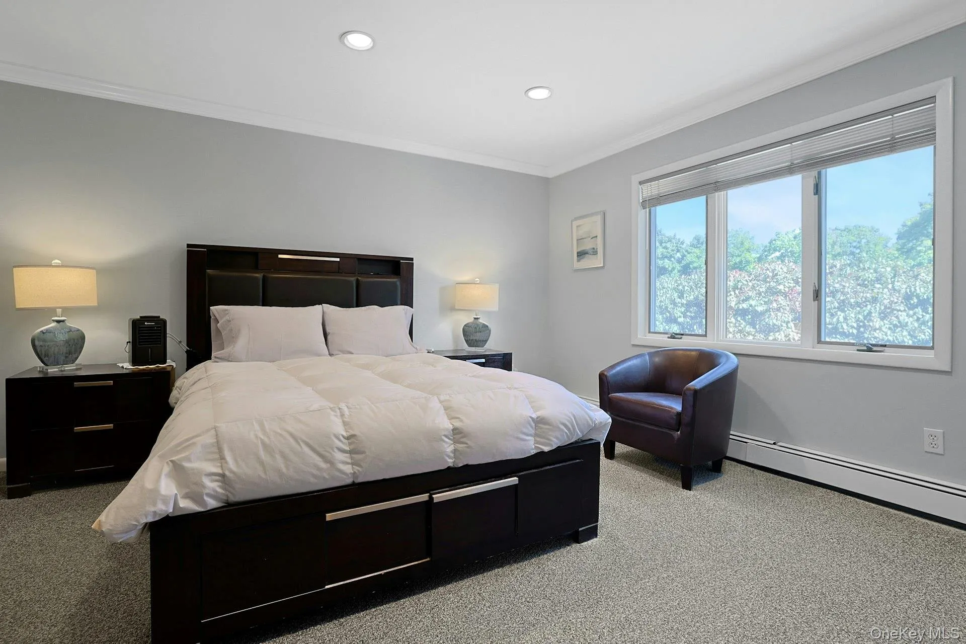 Large bedroom with walk-in closet Large bedroom with walk-in closet