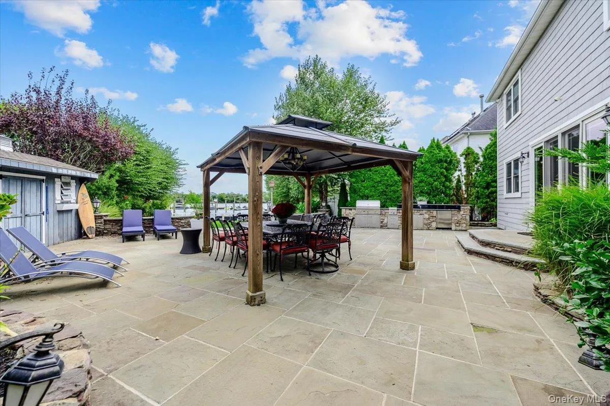 Rear Large Patio w/ Outdoor Kitchen & Pavilion Rear Large Patio w/ Outdoor Kitchen & Pavilion