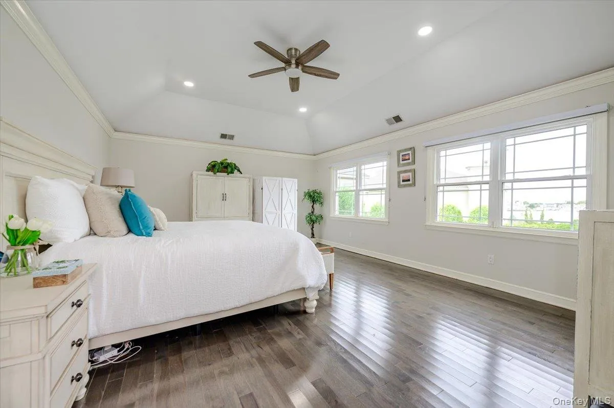 Primary BR En-Suite w/ Full Bath and 2 Closets. Crown Molding. Primary BR En-Suite w/ Full Bath and 2 Closets. Crown Molding.