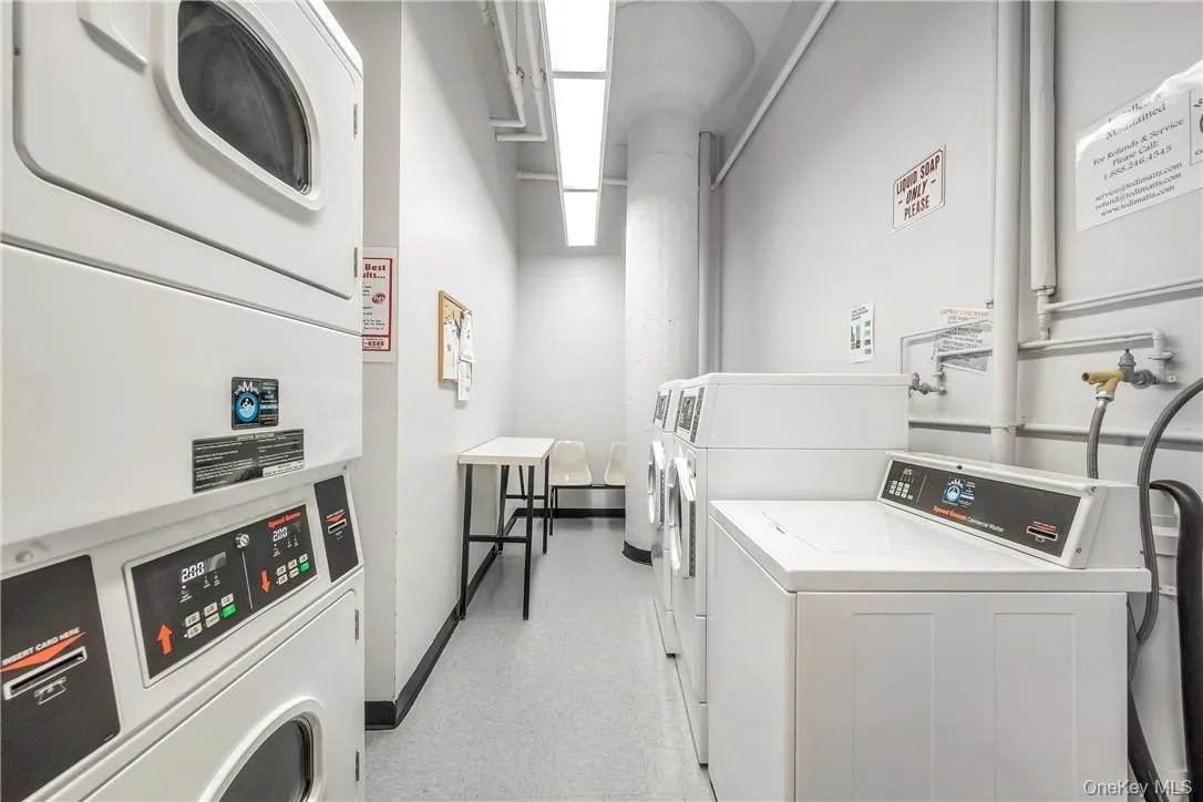 Laundry room on each floor Laundry room on each floor