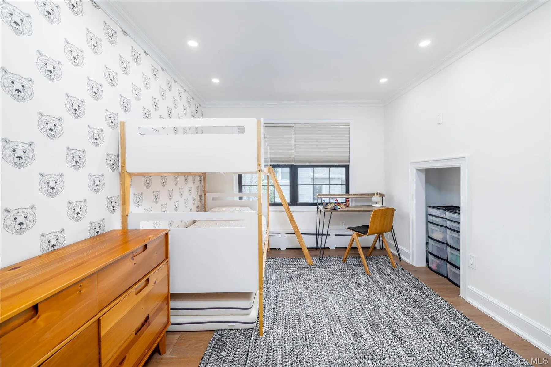 Bedroom with bunk beds Bedroom with bunk beds