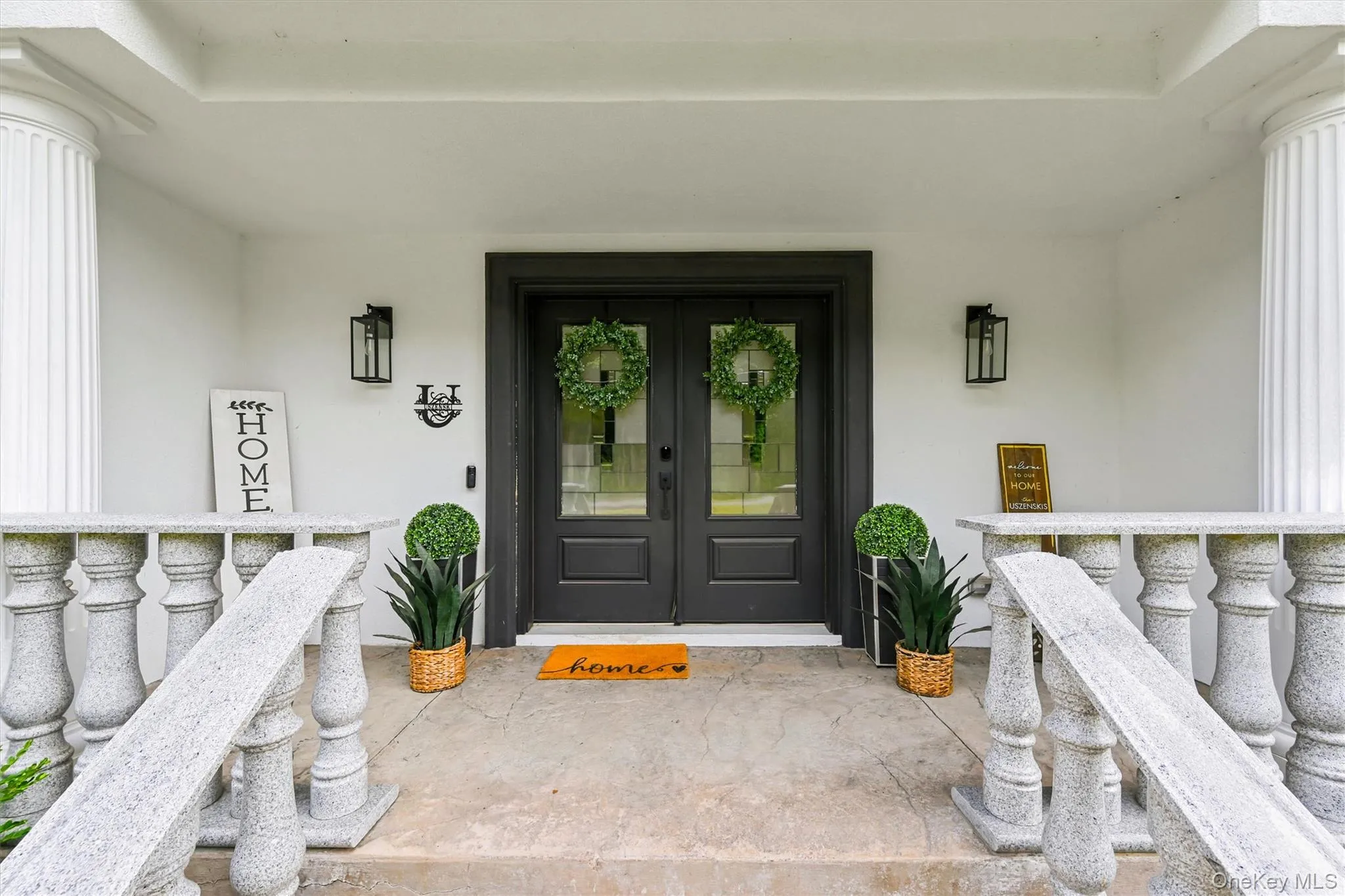 Double front door Double front door