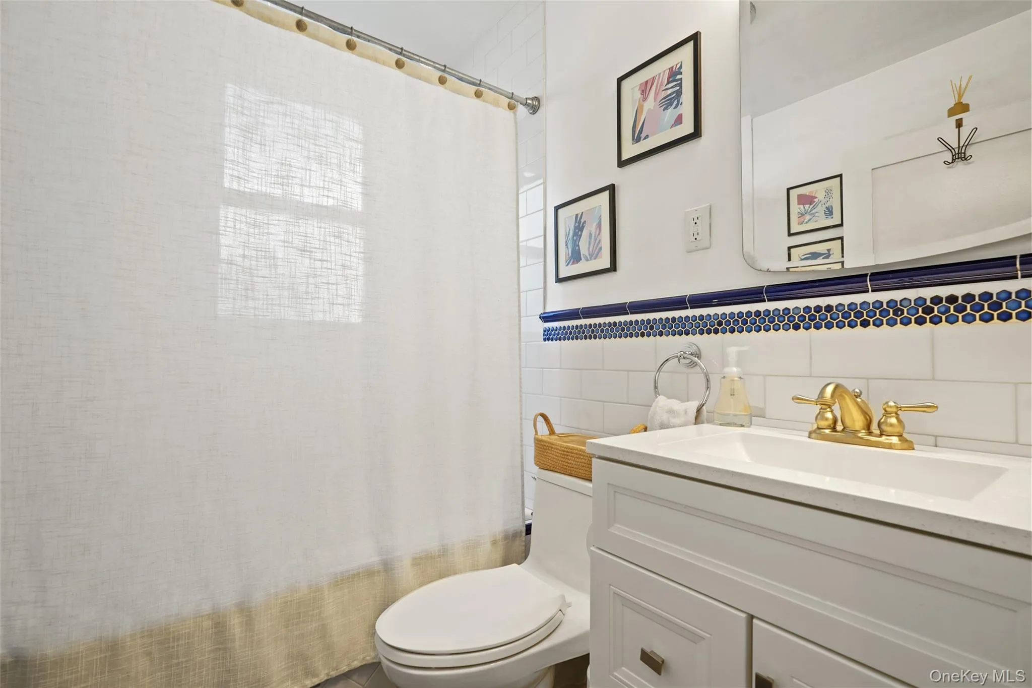 Updated hall bathroom Updated hall bathroom