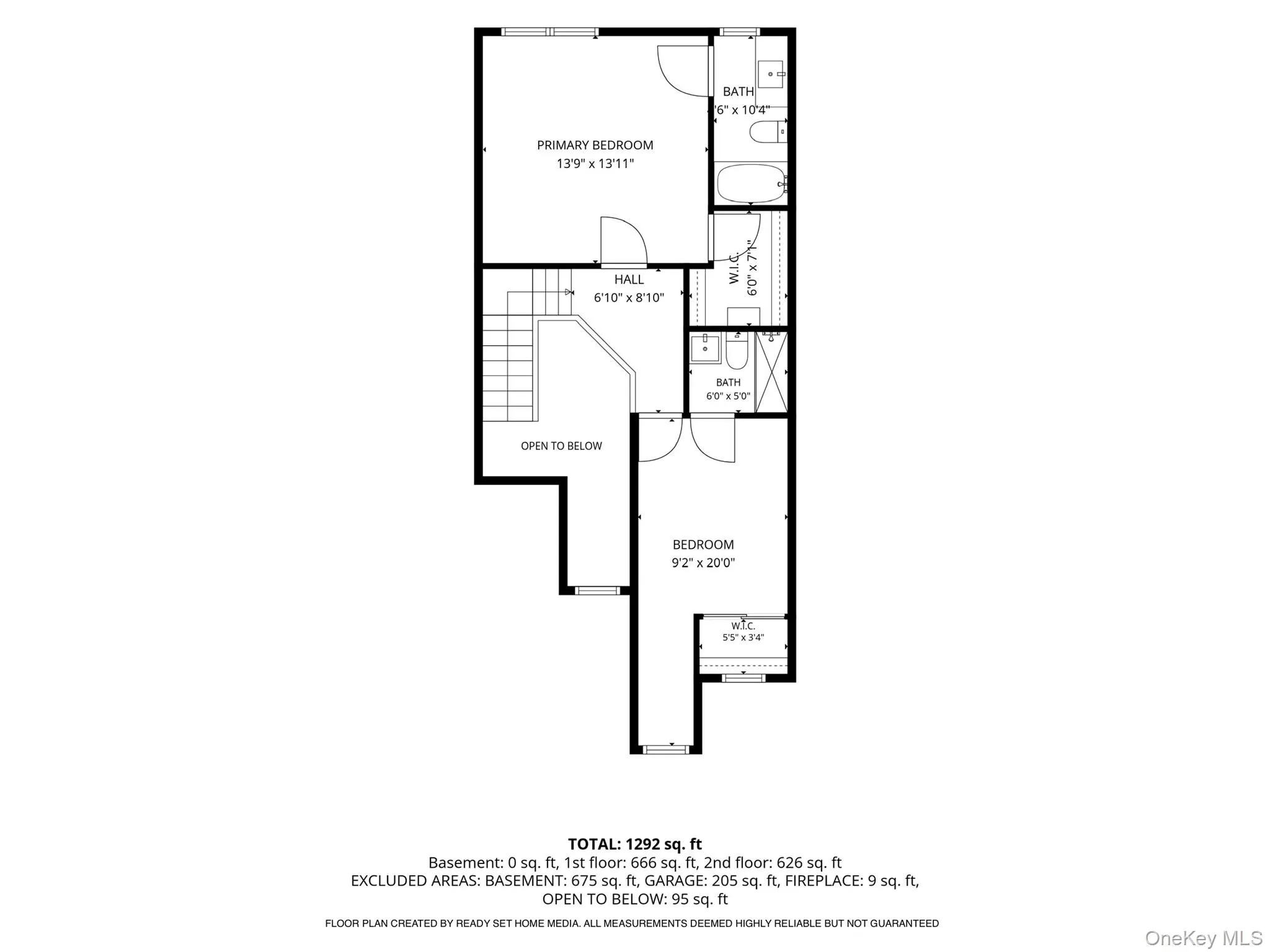 Upper Level Floor Plan Upper Level Floor Plan