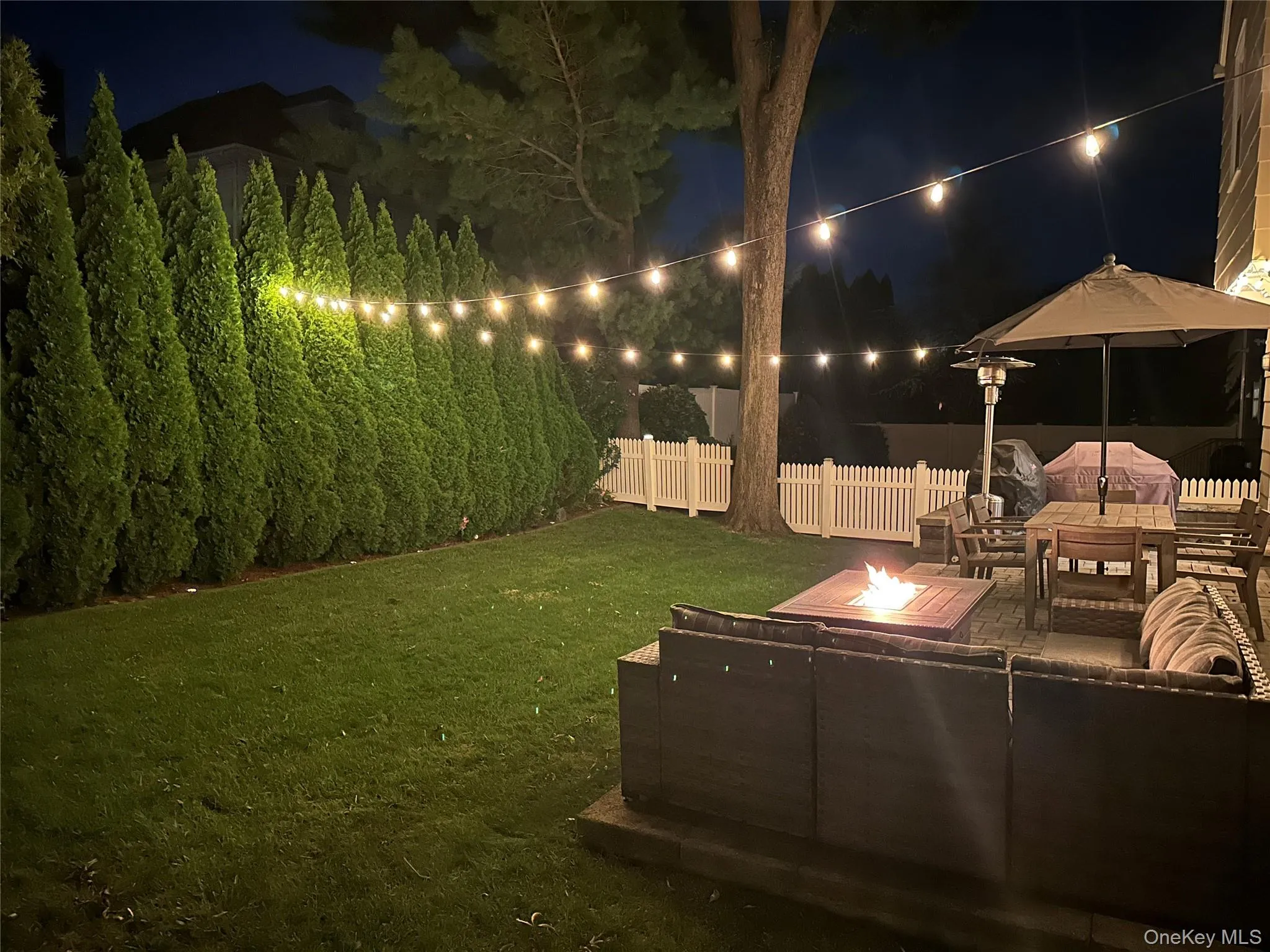 Backyard night pic Backyard night pic