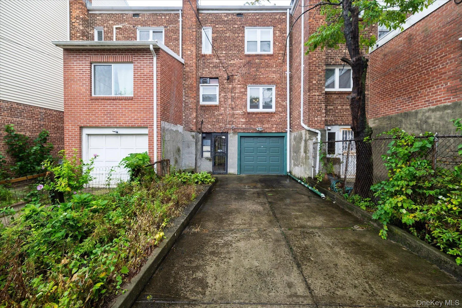 Rear of property Rear of property