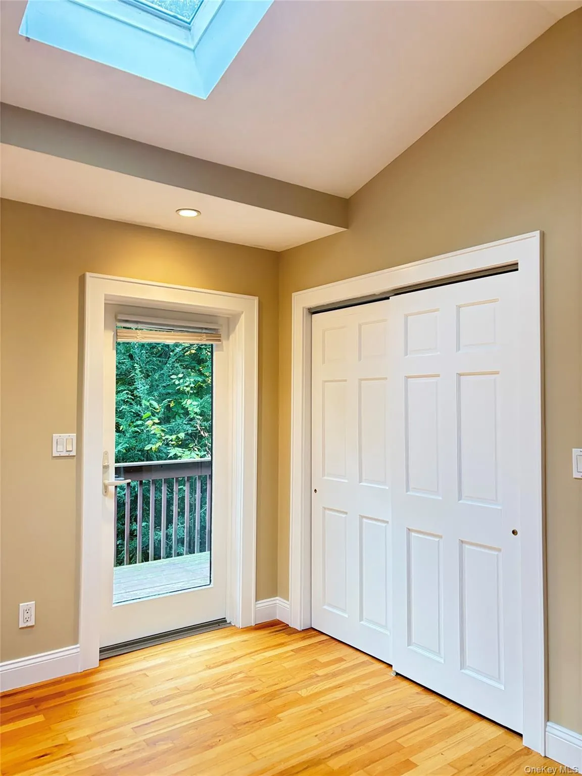 Bedroom 2 is on 3rd floor and has hardwood floors, skylights, large closets and walk-out to Juliet balcony. Bedroom 2 is on 3rd floor and has hardwood floors, skylights, large closets and walk-out to Juliet balcony.