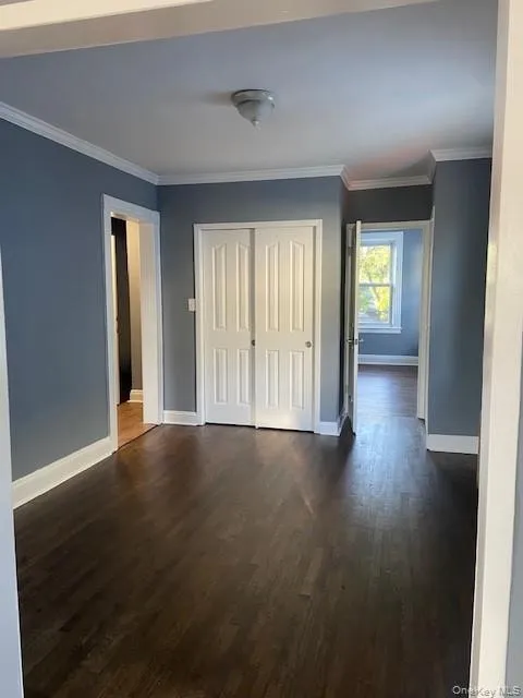 Bedroom with double closets and entry into either a second bedroom or an office Bedroom with double closets and entry into either a second bedroom or an office