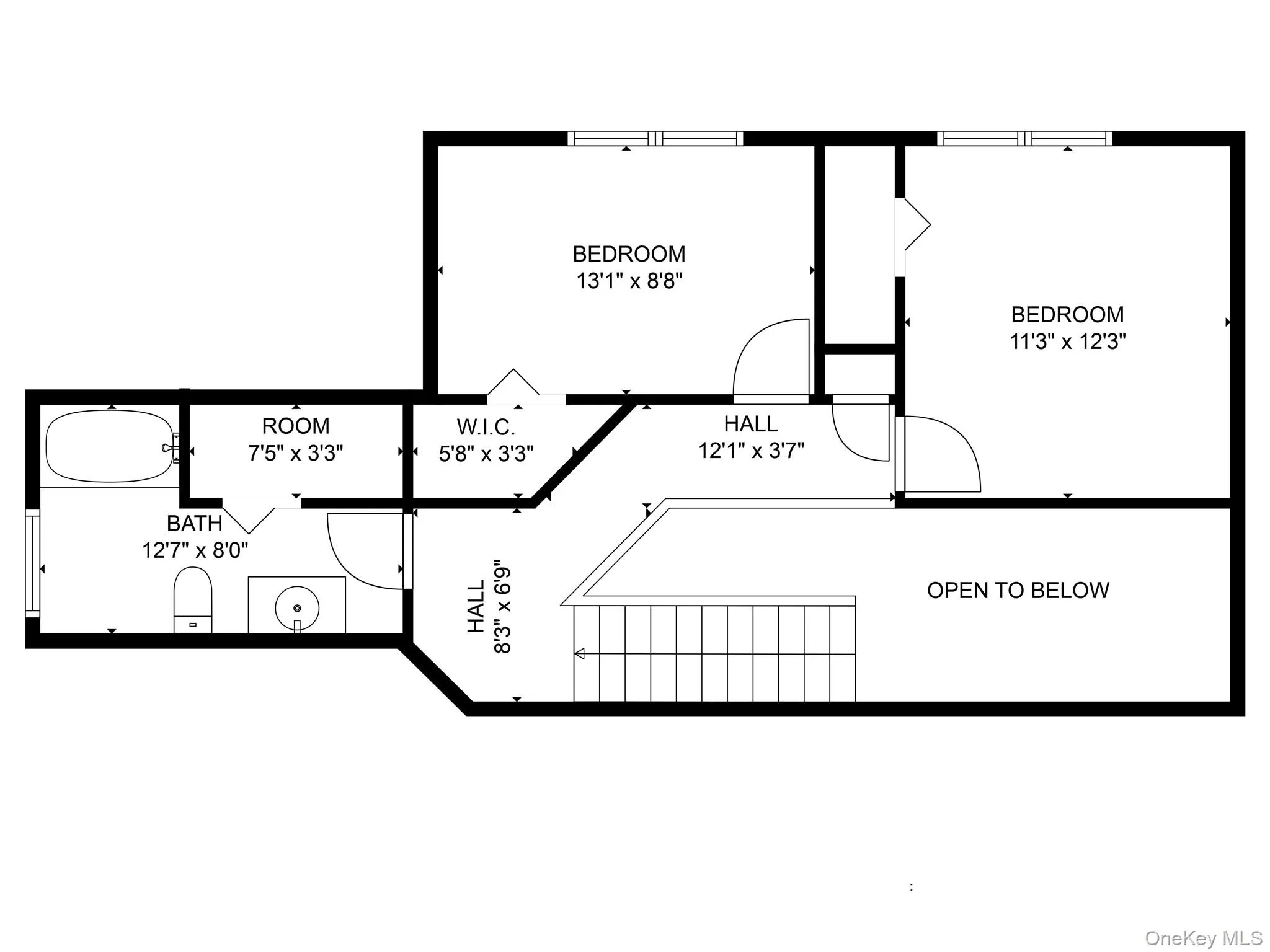 View of room layout View of room layout