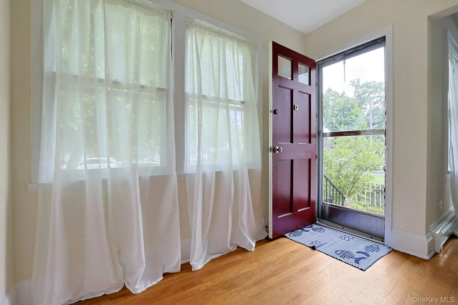 Large entry with coat closet Large entry with coat closet