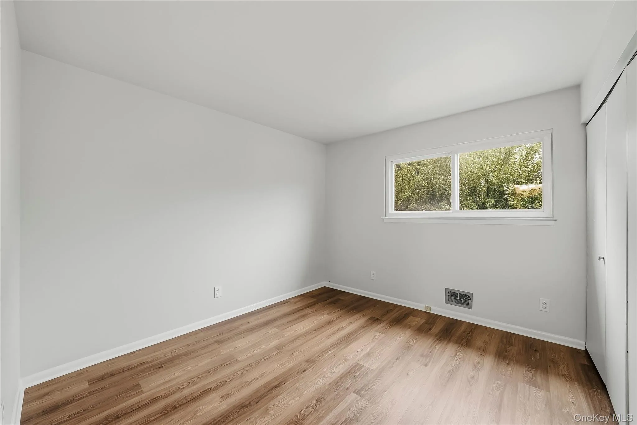 3rd bedroom with brand new floors. 3rd bedroom with brand new floors.