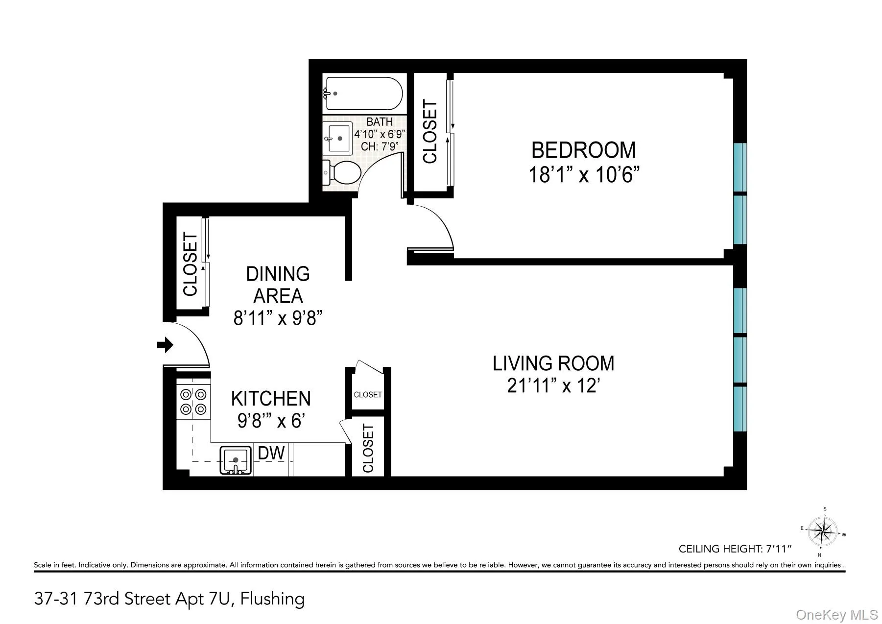 37-31 73rd Street Street, New York, NY, 1 Bedroom Bedrooms, 4 Rooms Rooms,1 BathroomBathrooms,Residential,For Rent,Street,0,1055667 37-31 73rd Street Street, New York, NY, 1 Bedroom Bedrooms, 4 Rooms Rooms,1 BathroomBathrooms,Residential,For Rent,Street,0,1055667