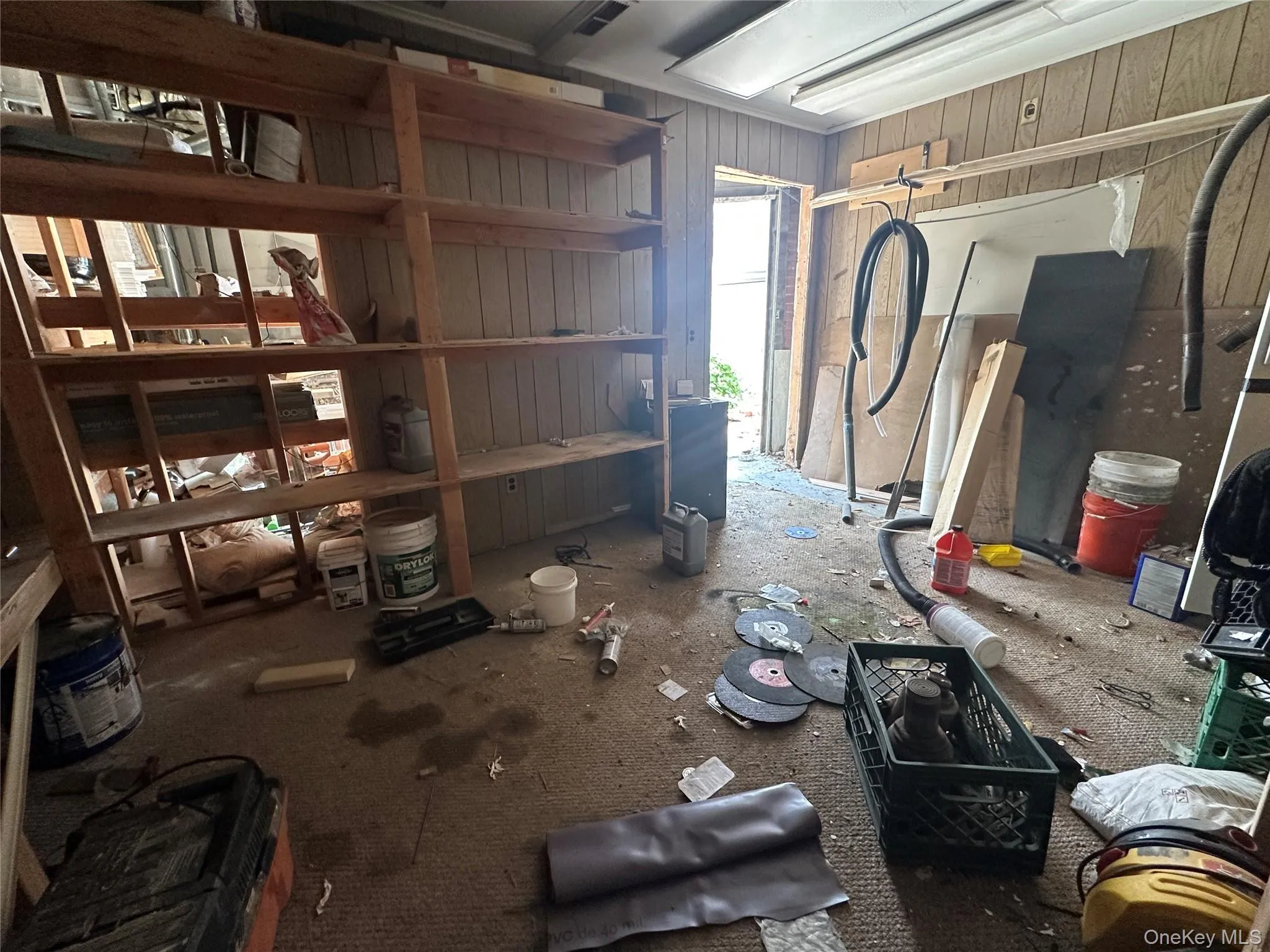 Storage Room with Access Overhead Door to Alley Storage Room with Access Overhead Door to Alley