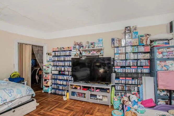 Living room used as a bedroom Living room used as a bedroom