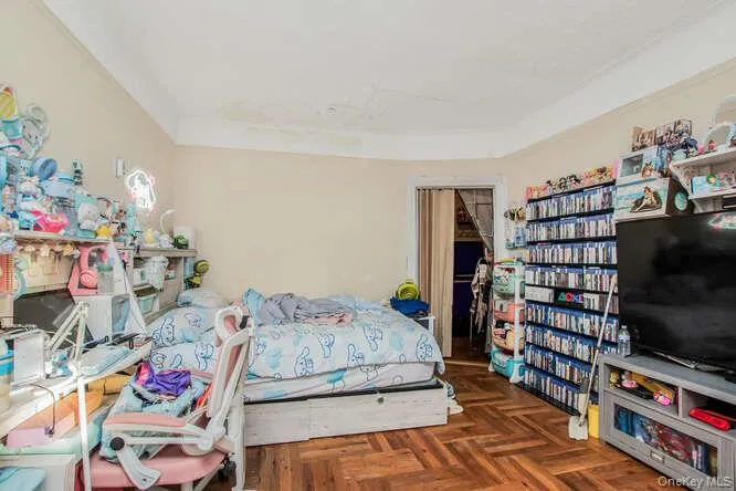 Living room used as a bedroom Living room used as a bedroom