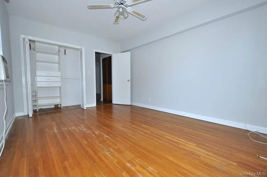 Large corner bedroom has two closest and hardwood floors. The bedroom is 15'-4" x 11'-4". Large corner bedroom has two closest and hardwood floors. The bedroom is 15'-4" x 11'-4".