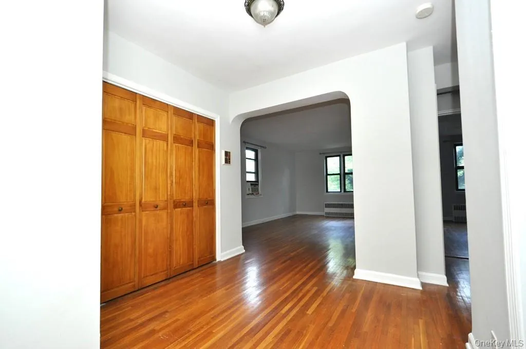 Dining foyer opens to the living room has a double closet and is 11'-0" x 9'-5". Dining foyer opens to the living room has a double closet and is 11'-0" x 9'-5".