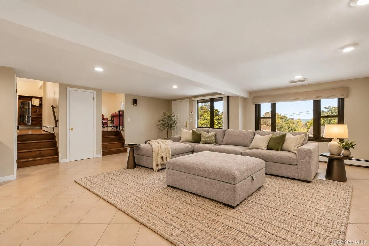 Virtually Staged Recreation Room Virtually Staged Recreation Room