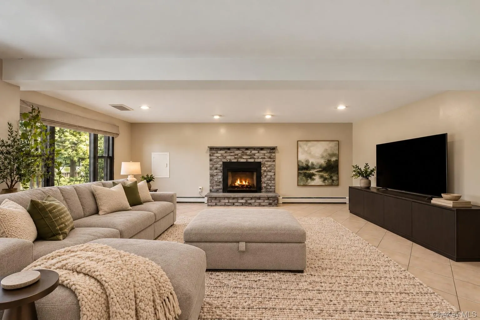 Virtually Staged Recreation Room Virtually Staged Recreation Room