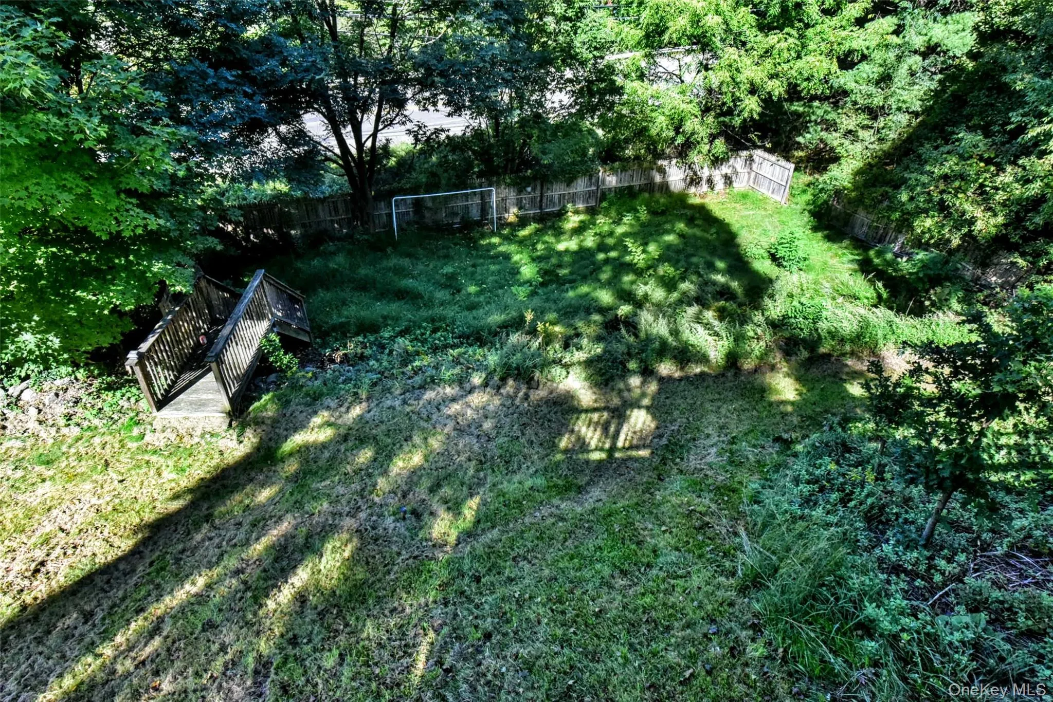 Terraced backyard Terraced backyard