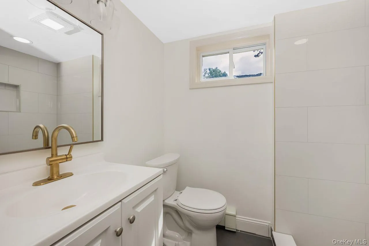 Lower-level bathroom with shower Lower-level bathroom with shower