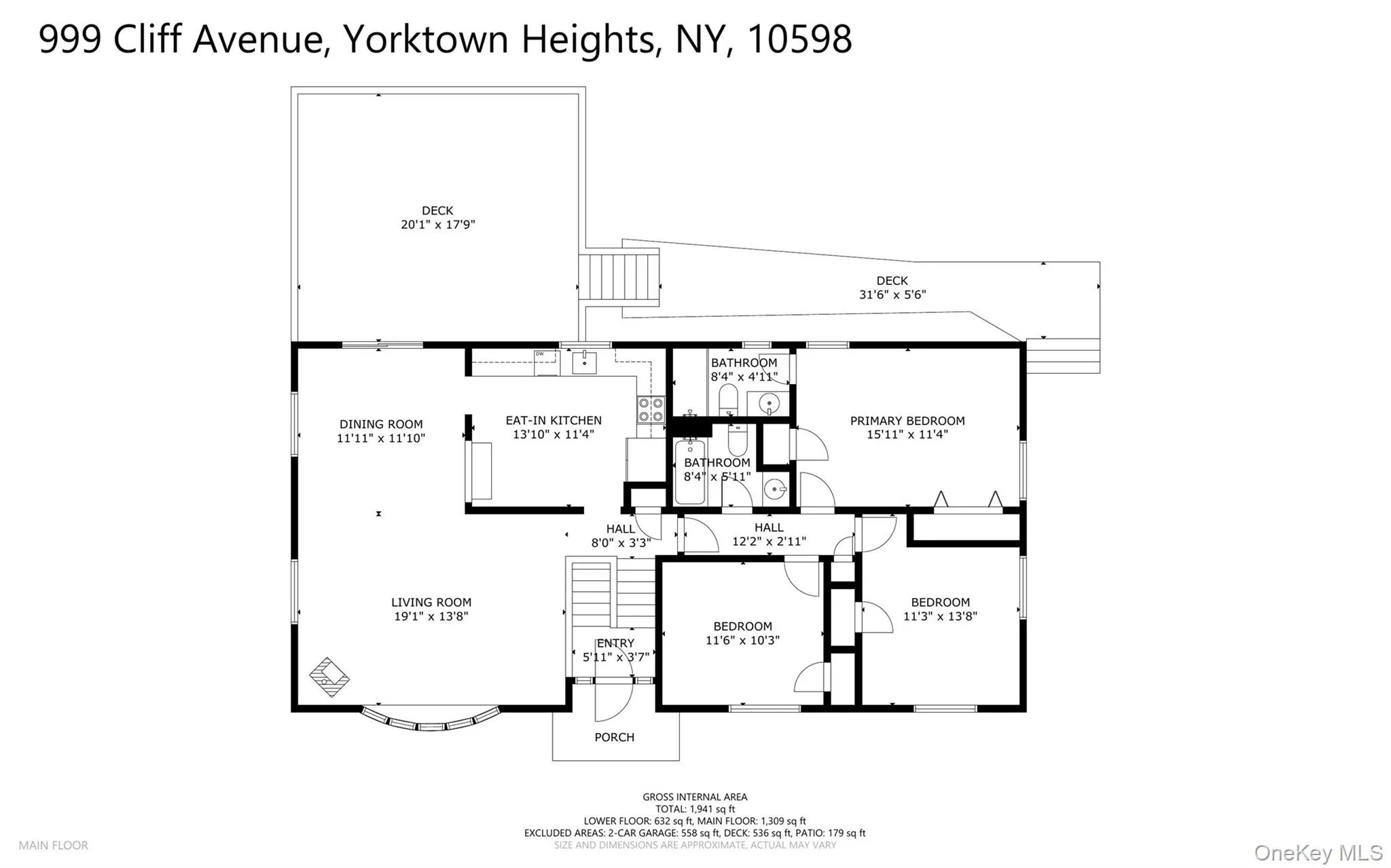 Main Level Floor Plan. Main Level Floor Plan.
