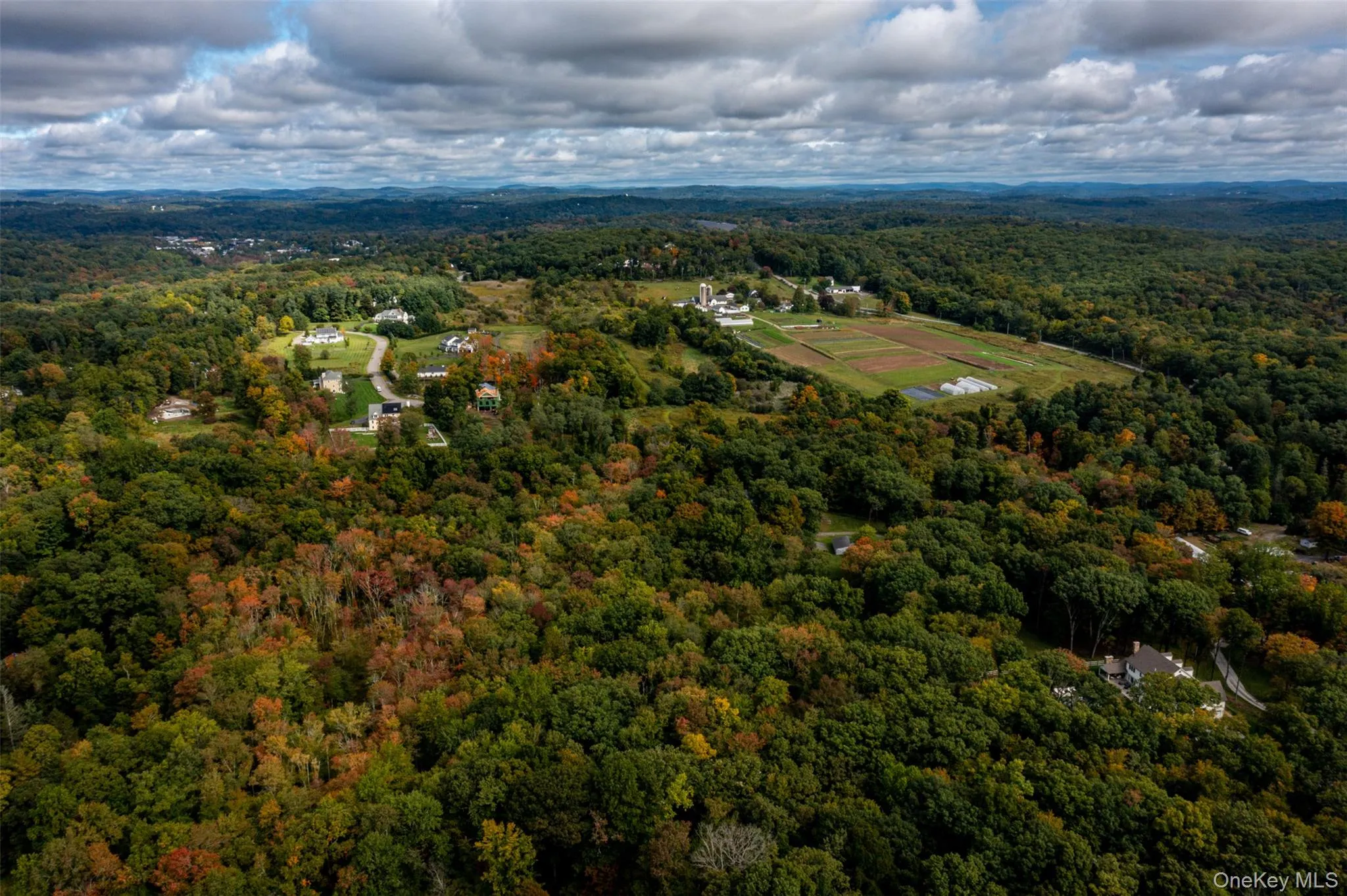 Aerial of Hilltop Hanover Farm at the other end of the Croton Heights neighborhood. Aerial of Hilltop Hanover Farm at the other end of the Croton Heights neighborhood.