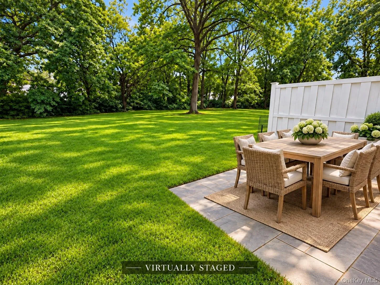 Virtually Enhanced Yard With Rolling Lawn Virtually Enhanced Yard With Rolling Lawn