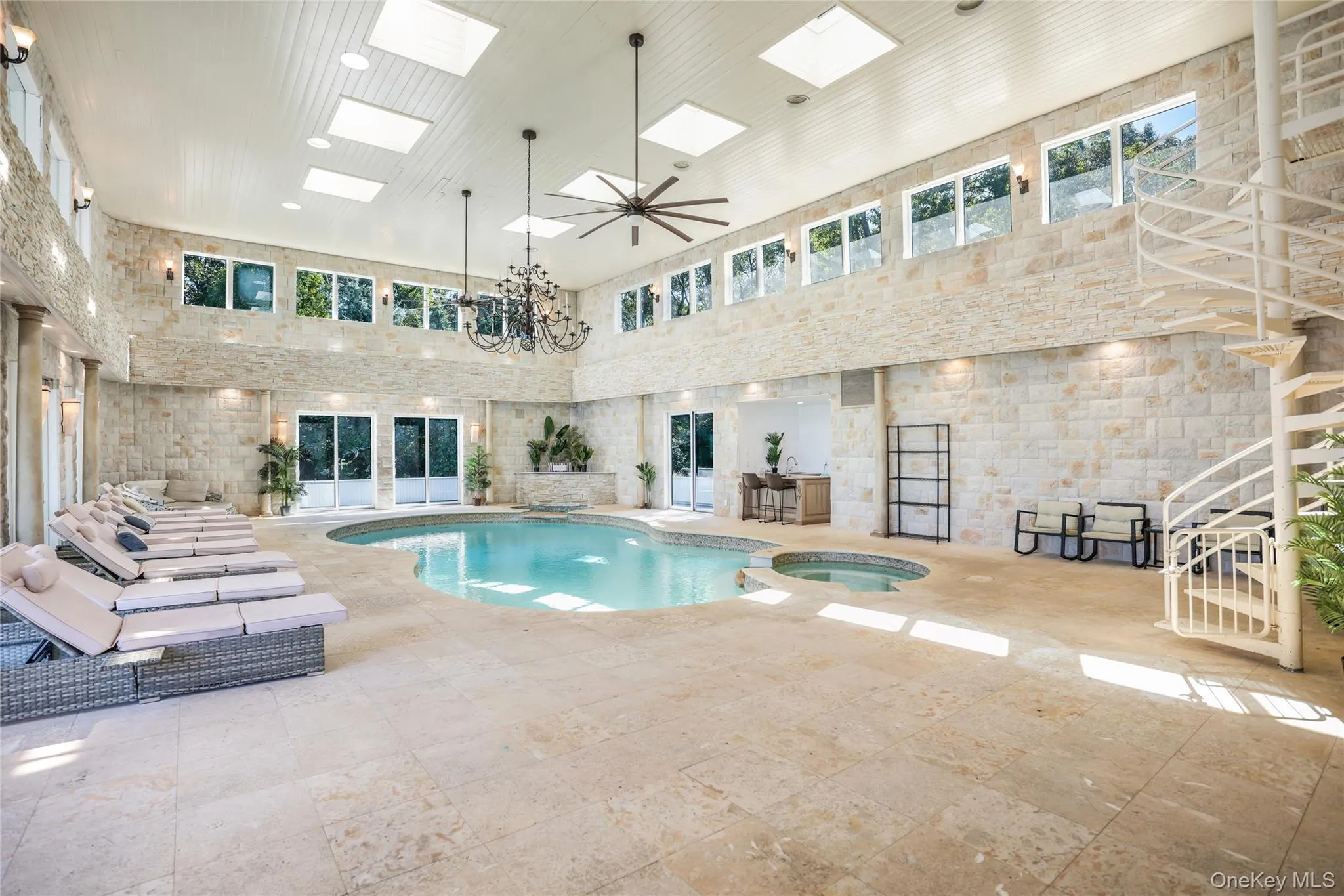 Indoor pool wide Indoor pool wide